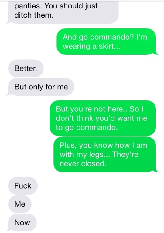 Boyfriend texts
