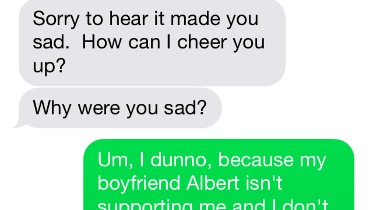 Jetson reccomend boyfriend texts