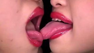 Lipstick kisses pov
