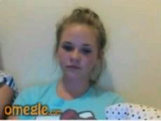 best of Teen omegle blonde