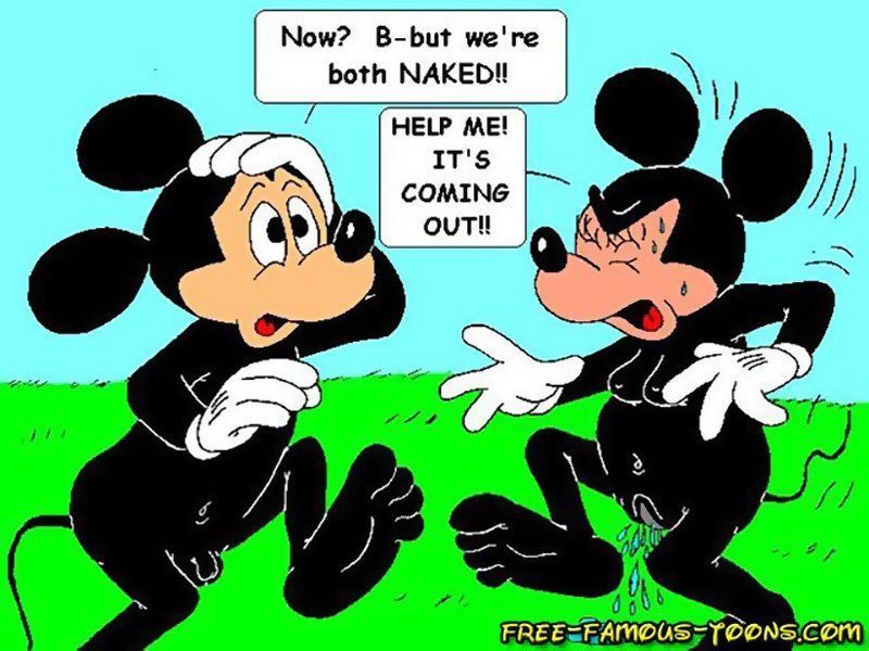 Mickey mouse having sex
