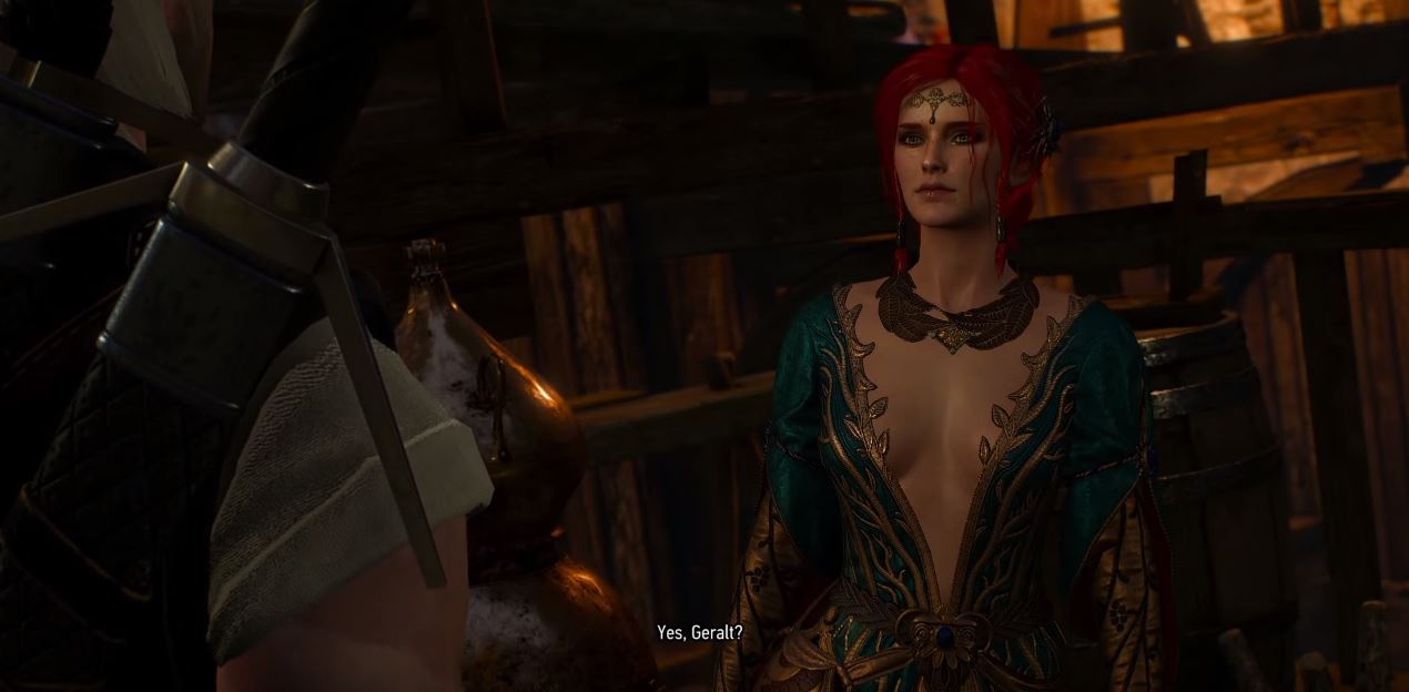 Witcher triss learns trick