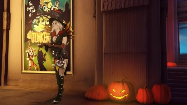 Witch mercy fucked pumpkin reaper
