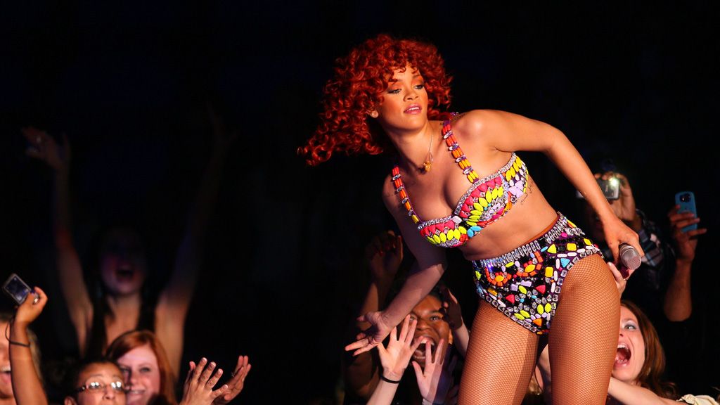 best of Rihanna concert porno en