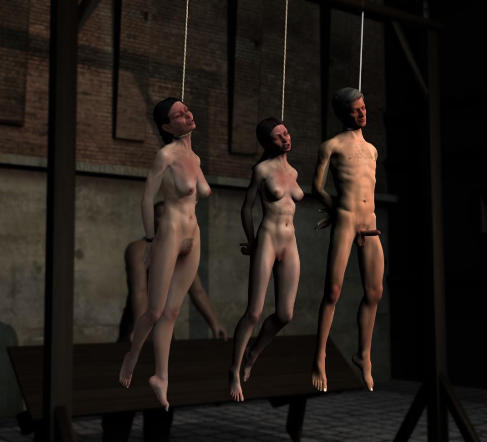 naked hanged girl hannging nudenude hanged men