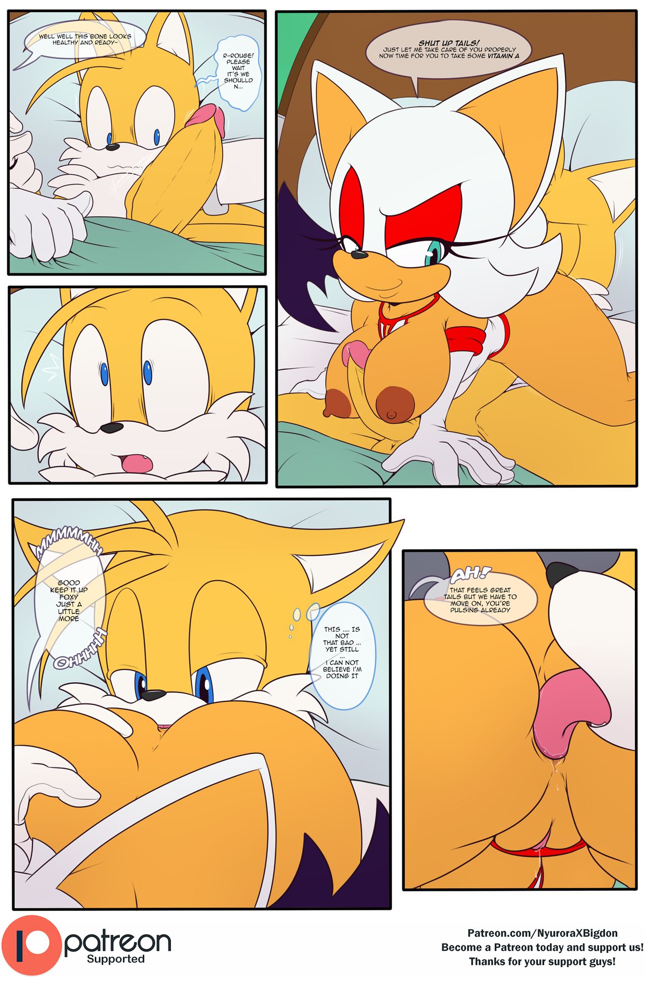 best of Blowjob tails prower