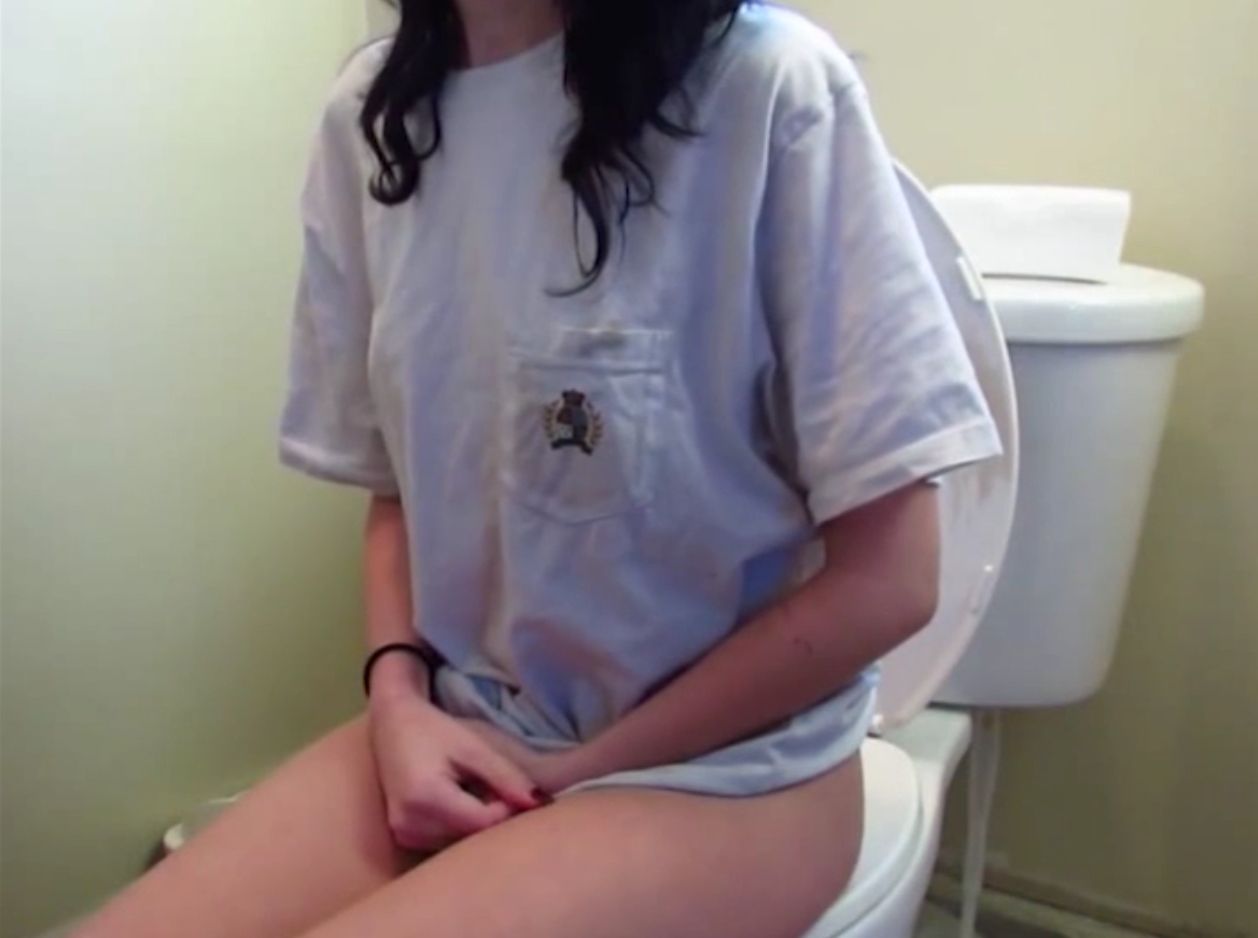 best of Hot in school bathroom hidden teen masturbating cam catches