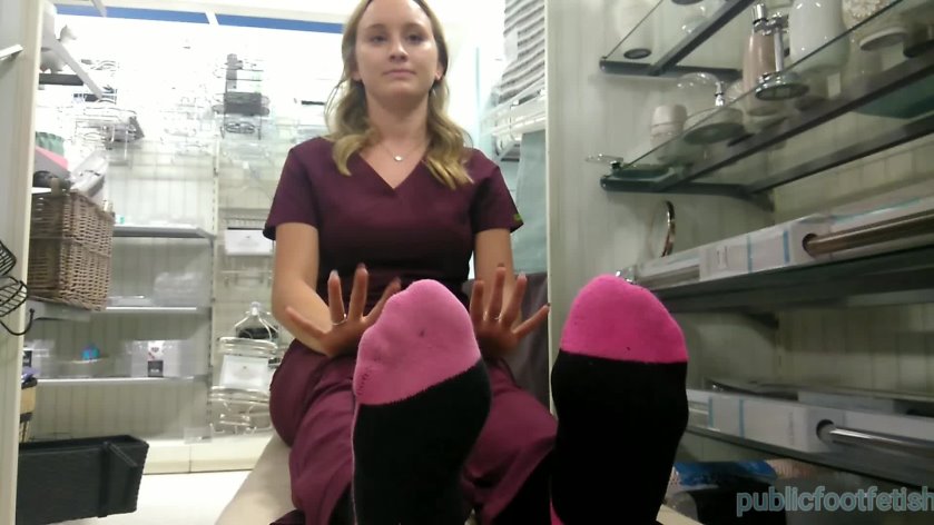 Dreads reccomend sweaty black socks soles nurse