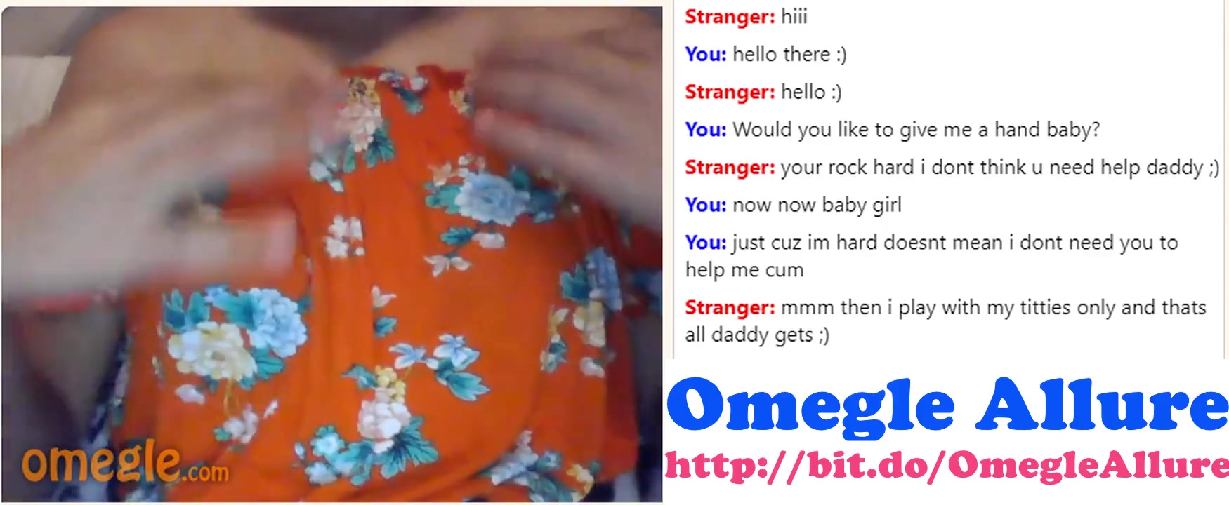 WMD reccomend omegle teen plays with daddy