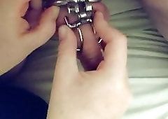 Firefly reccomend foot small chastity cock