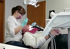best of Dentist surgical with boob handjob