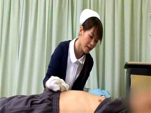 Japanese clinic handjob