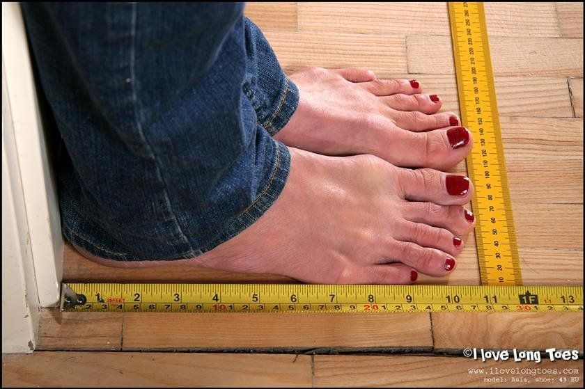 Prada reccomend feet measure