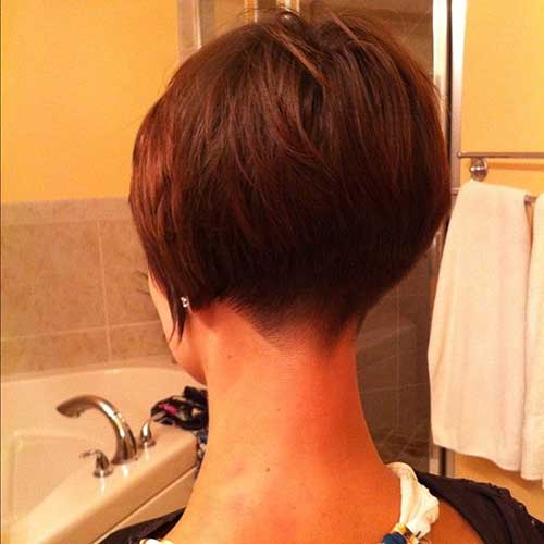 best of And neckline nape Shaved