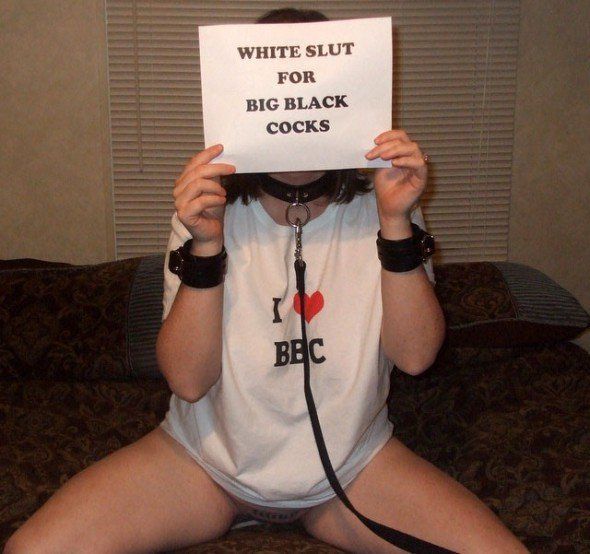 best of Slut Black white picture cock