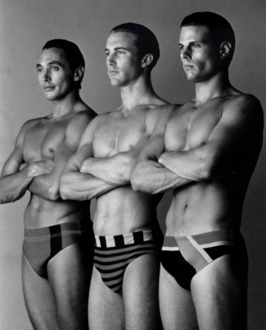 Men in speedo bikinis
