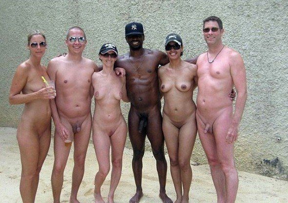 Black nude women in groups