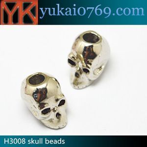 Anal jewelery rose flower skull brass