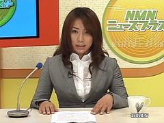 Japanese news anchor