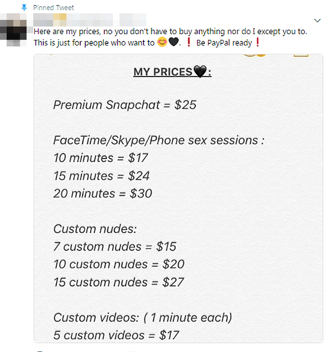 Patton reccomend snapchat premium sex