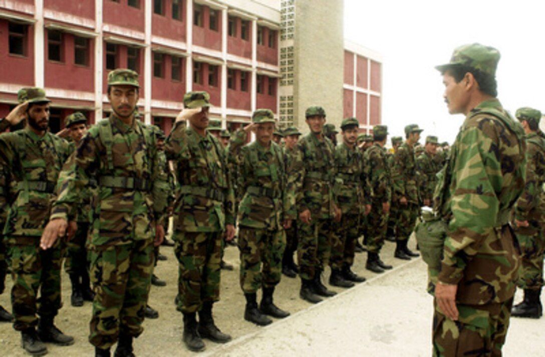 The L. reccomend army uniform